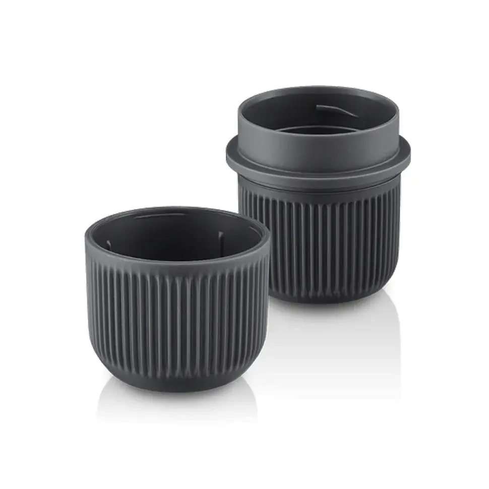 Кавоварка кемпінгова Wacaco Nanopresso з чохлом сіра (WNANOGRcase) - фото 5