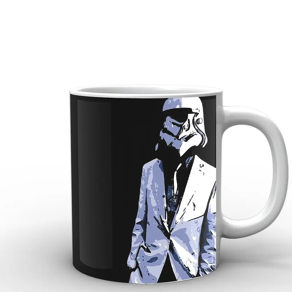 Кружка GeekLand Звездные войны Star Wars солдат SW.002.13 330 мл белая - фото 3