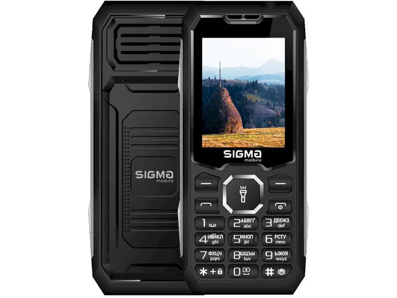 Мобільний телефон Sigma mobile X-style 341 BRO Black