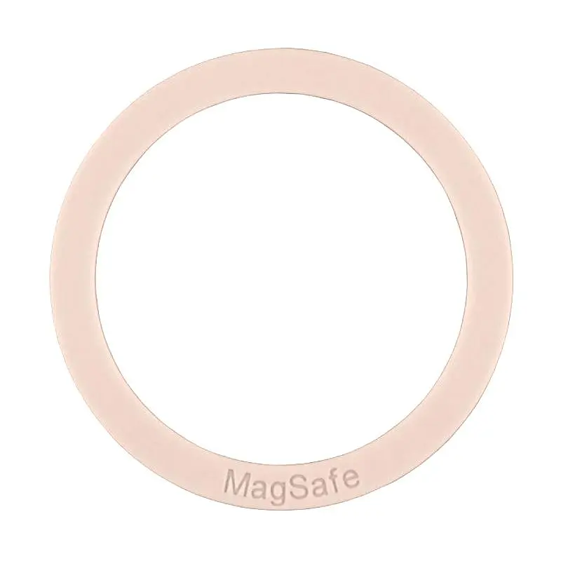 Металеве кільце Epik Silicone MagSafe Pink Sand