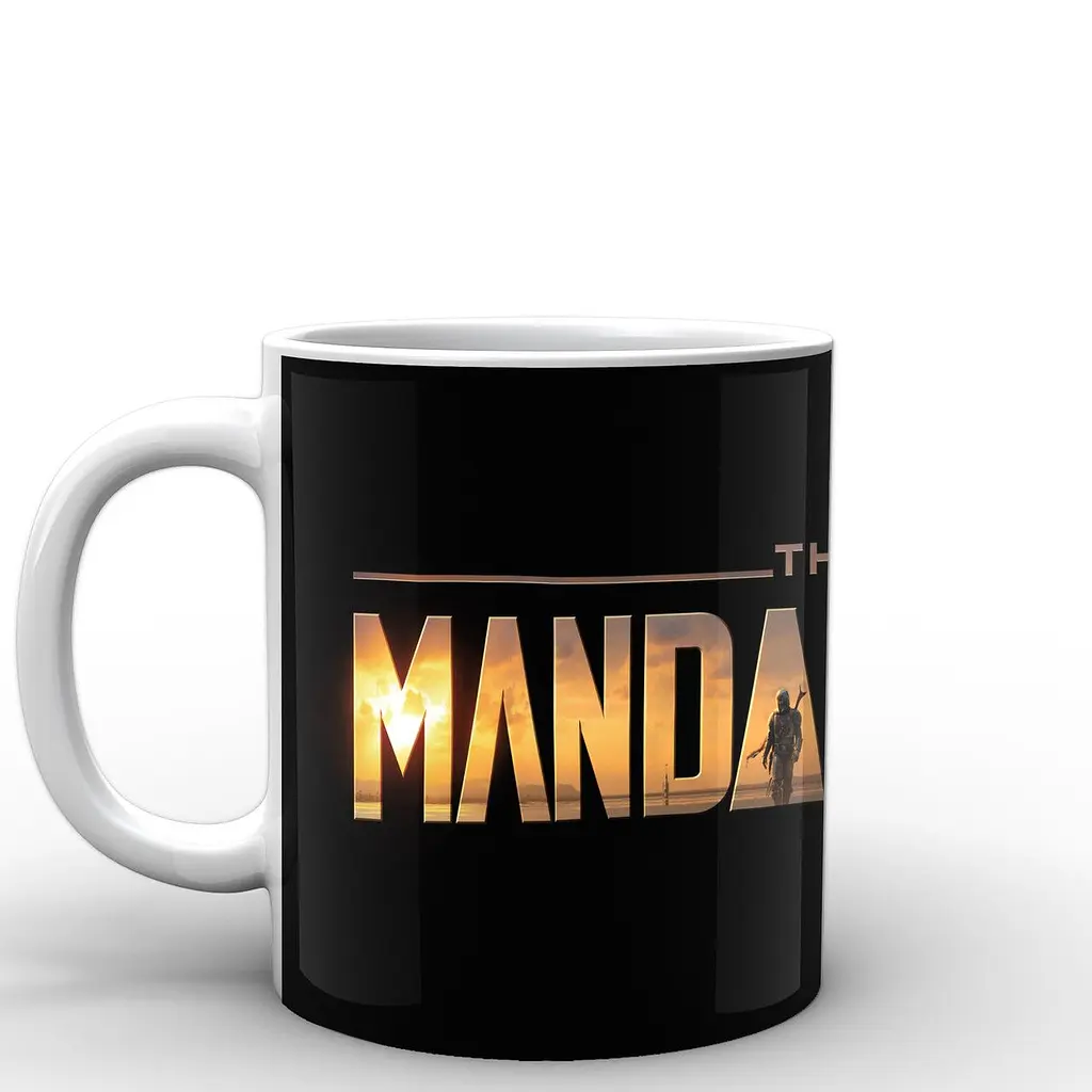 Кружка GeekLand Звездные войны Мандаларец главная заставка Star Wars The Mandalorian TM.04.01 330 мл белая - фото 3