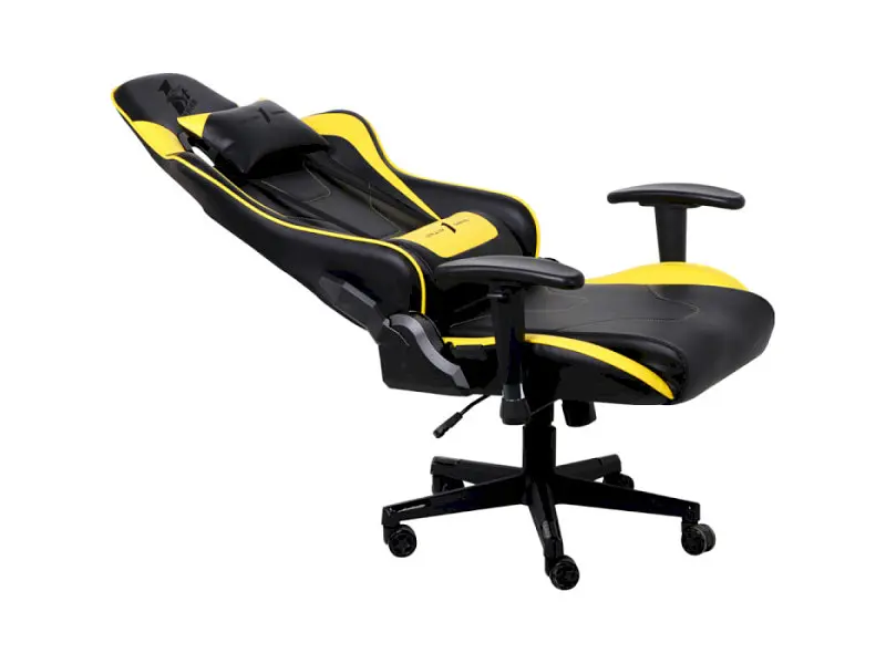 Комп'ютерне крісло для геймера 1STPLAYER FK2 Black-Yellow - фото 5