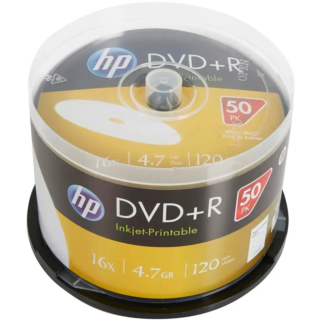 DVD-R диск 4.7GB, 16x, IJ Print, (Зі шпинделем-50шт) - фото 2