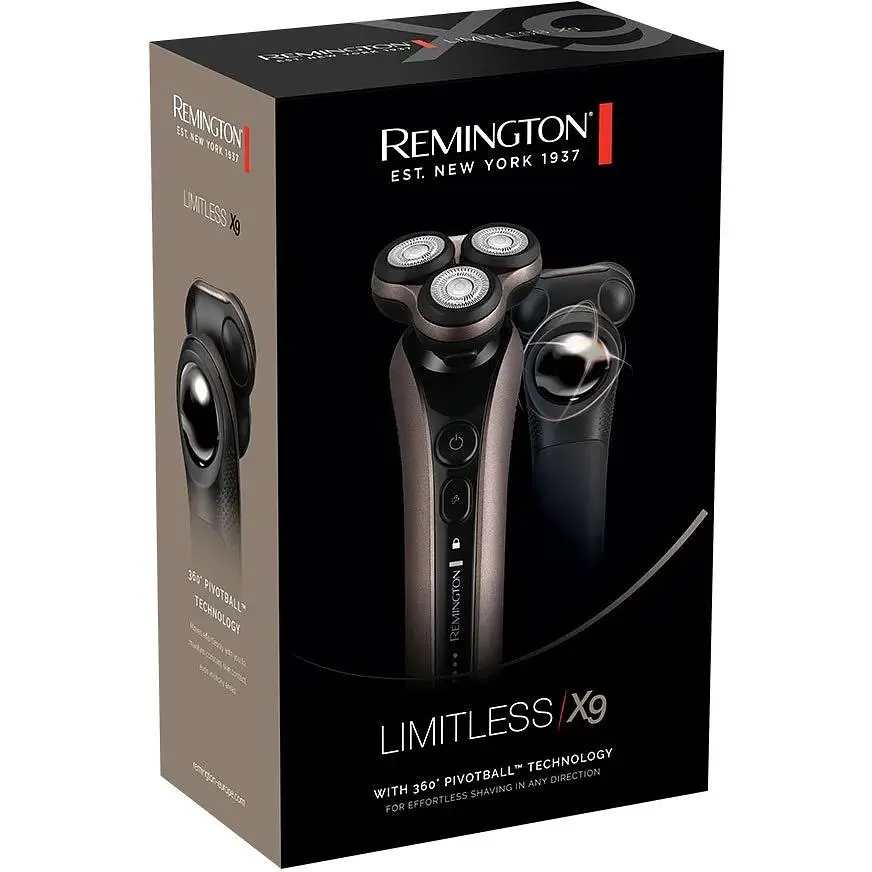 Электробритва Remington Limitless X9, 5.5Вт черно-коричневый - фото 4