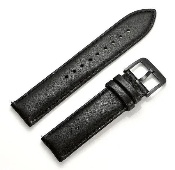 Шкіряний ремінець для годинника Asus ZenWatch 2 (WI501Q) Black - фото 2