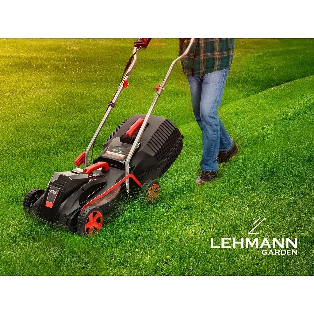 Газонокосарка акумуляторна Lehmann LGALM-4032 32 см 30 л - фото 3