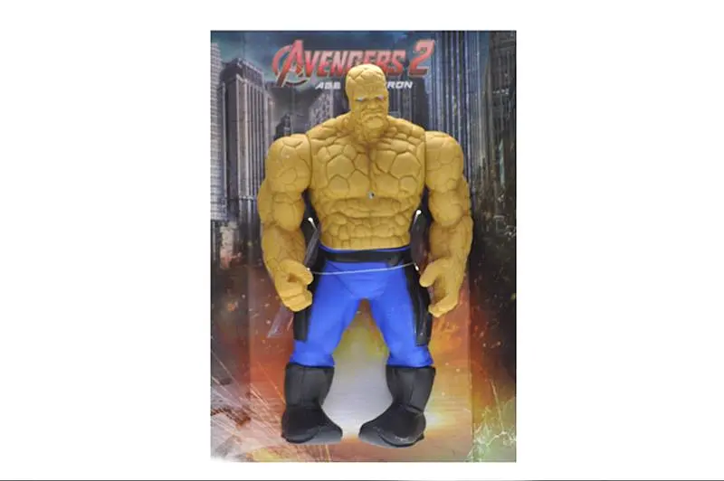 Ігрова фігурка супергерой Істота (The Thing) Marvel зі світлом у коробці L-99-5 р.19,5 x 9 x 39,5см. - фото 2