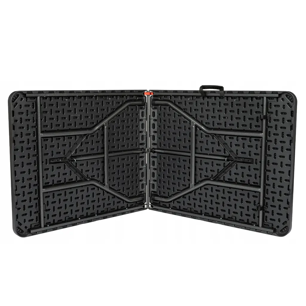 Розкладний стіл для кейтерингу FunFit 180x74 x 4 см Чорний (4900) - фото 4