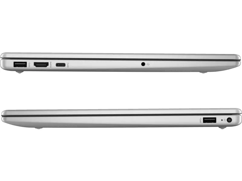 Ноутбук HP 15-fd1076ua 15.6' FHD IPS AG, Intel 7-150U, 16GB, F1024GB, UMA, DOS, сріблястий (B23D3EA) - фото 4