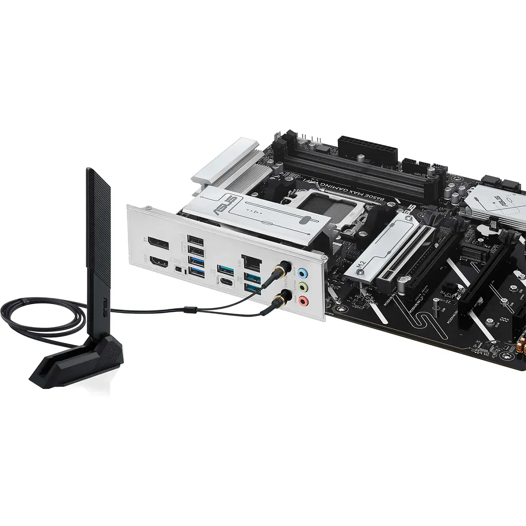 Материнська плата Asus B650E MAX Gaming WIFI sAM5 B650 4xDDR5 M.2 HDMI DP ATX - фото 5