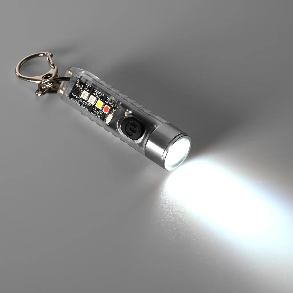 Портативний світлодіодний ліхтарик Titanium сірий (TLF-T15) - фото 14