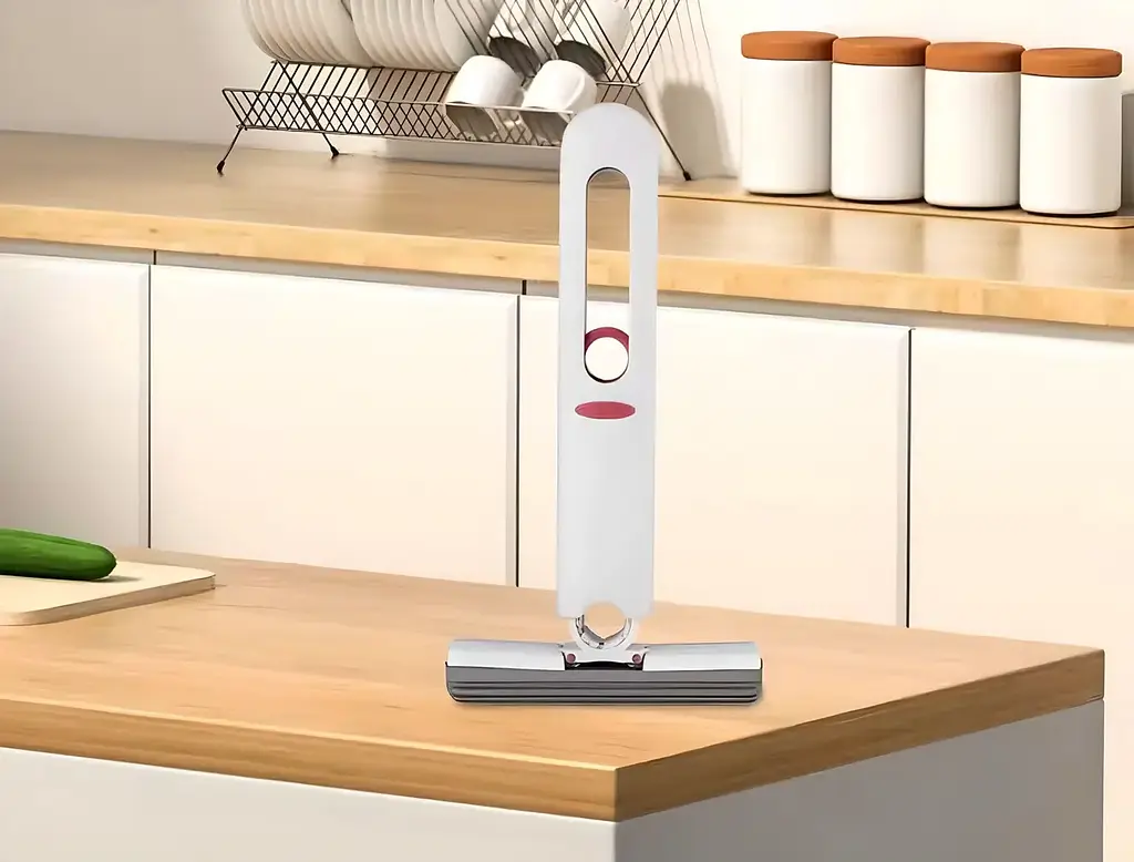 Портативне диво міні швабра MINI MOP з автовіджимом, легка, для прибирання будинку, авто - фото 5