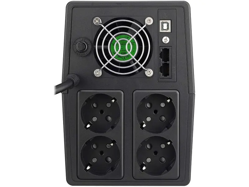 Лінійно-інтерактивний ДБЖ PowerWalker VI 1500 SCL FR (10121149) - фото 3