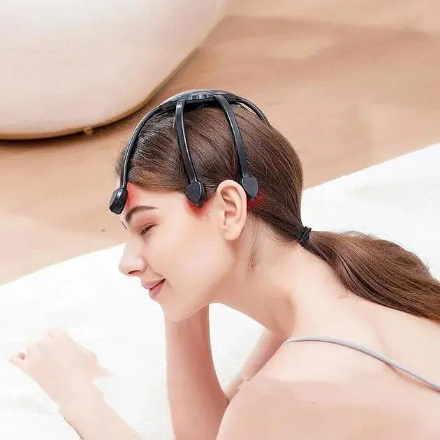 Масажер для голови YMi Head Massager 4 Motor White [105678] - фото 2
