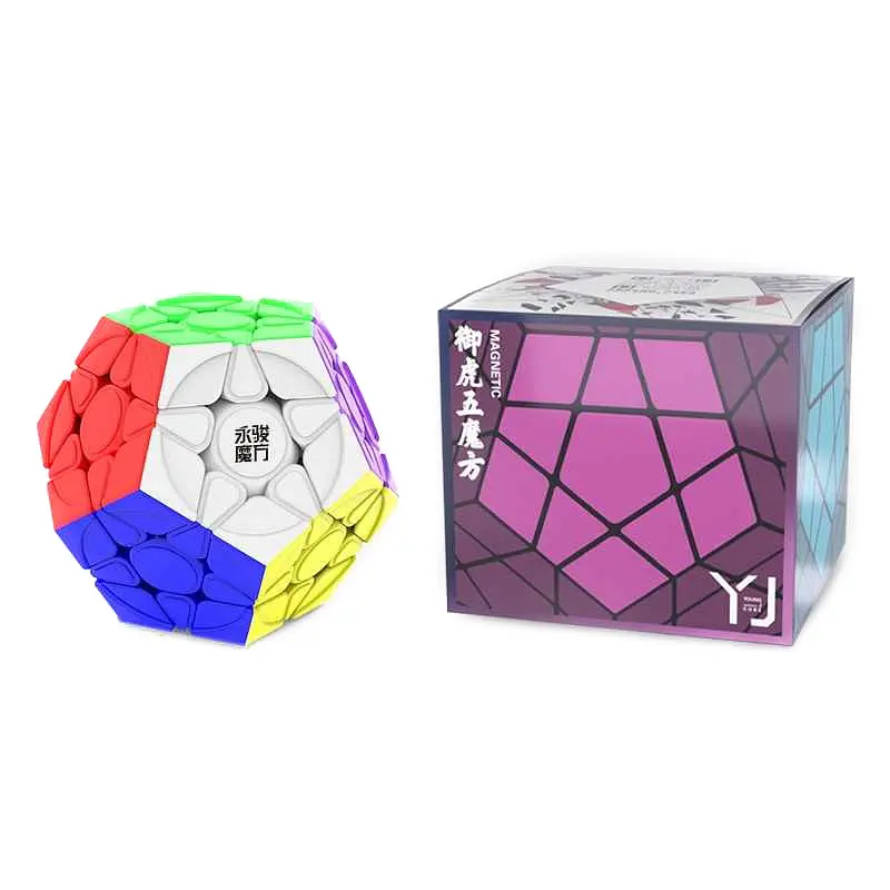 Мегамінкс YJ YuHu 2М Megaminx Stickerless YJ8388 - фото 3