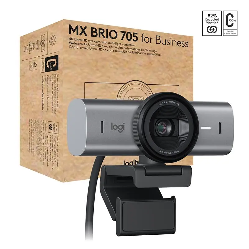 Веб-камера Logitech MX Brio 705 Graphite (960-001530) - фото 2