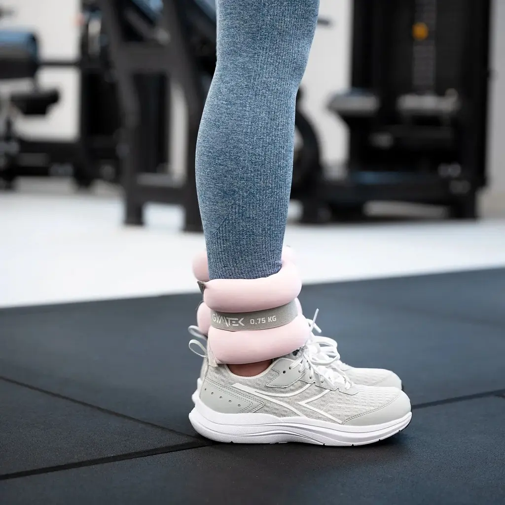 Утяжелители Gymtek для рук и ног 2 х 0,75кг розовый - фото 5