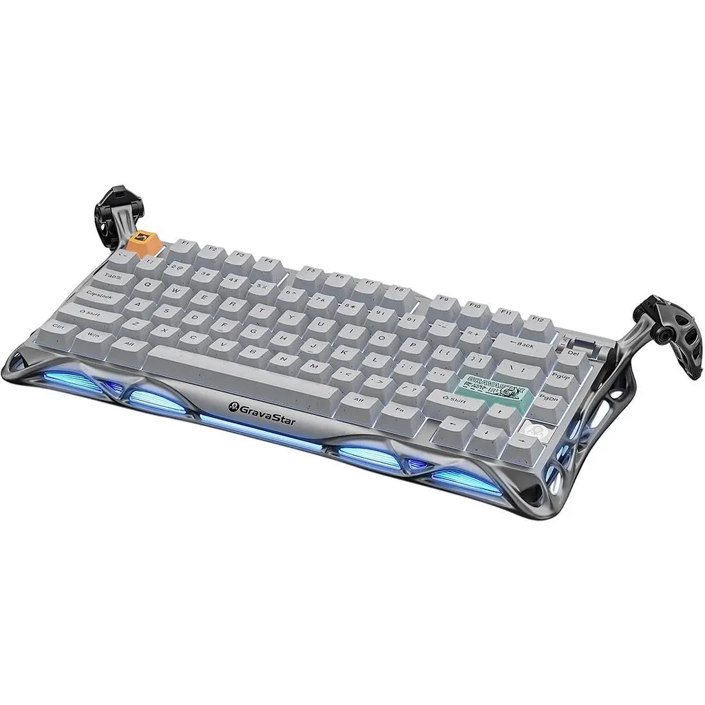 Клавиатура GravaStar Mercury K1 Pro TKL UA Silver Grey GSK1PRO_GRY [139603] - фото 3