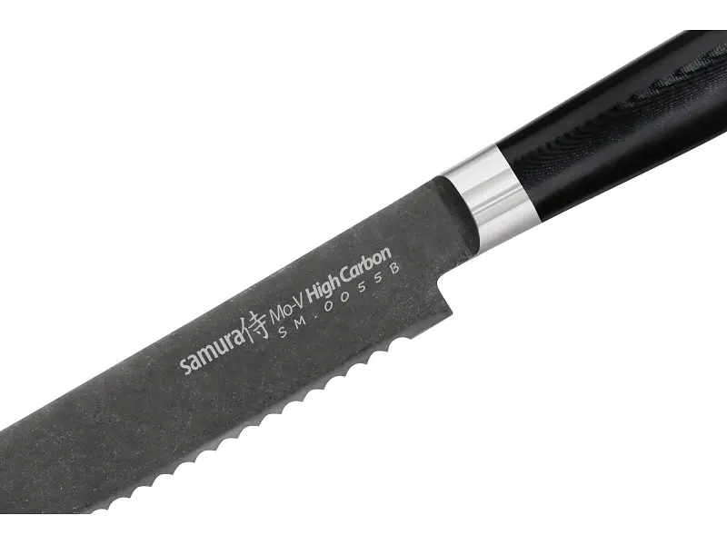 Кухонний ніж SAMURA MO-V Stonewash (SM-0055B) - фото 2