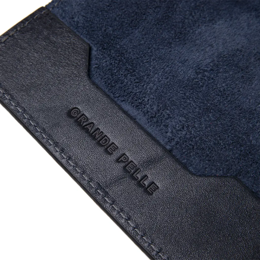 Шкіряна обкладинка для документів GRANDE PELLE 10х13,5х0,5 см acs0018504 - фото 4