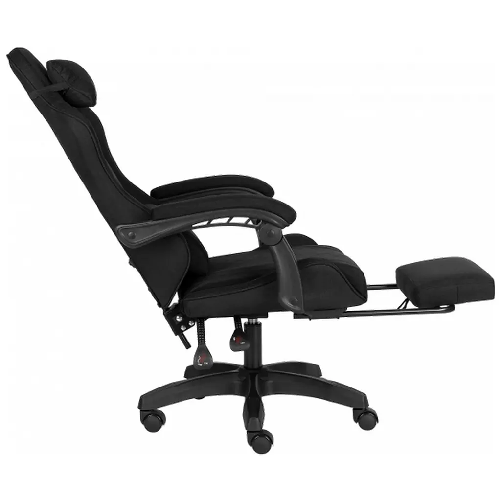 Крісло ігрове GT Racer X-2339 Black (X-2339 Fabric Black) - фото 7