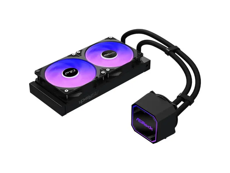 Водяне охолодження ASRock Pro 240 ARGB Black - фото 8