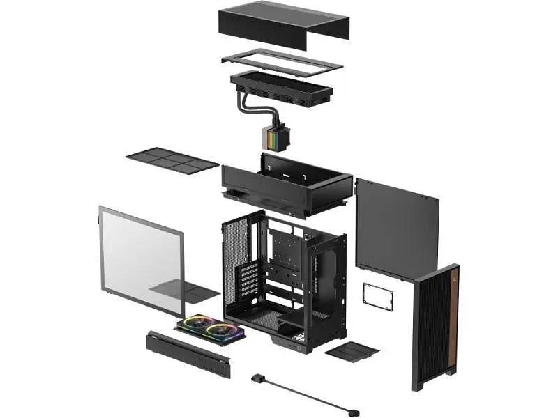 Корпус Deepcool CL6600 Black (R-CL6600-BKNNA0-G-1) - фото 12