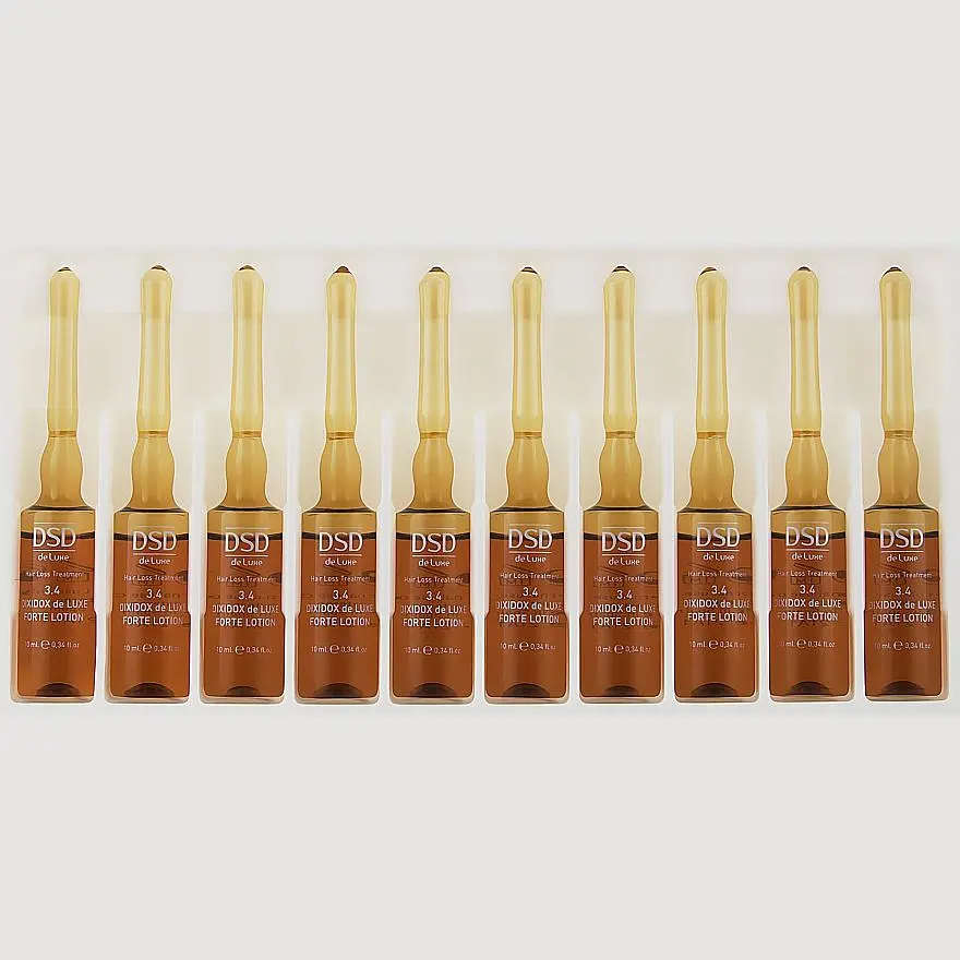 Ампули для волосся DSD de Luxe 3.4 Forte Lotion проти випадіння, 100 мл (10 шт. по 10 мл) - фото 2