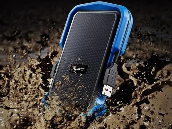 Зовнішній жорсткий диск 2.5" USB 1.0TB Apacer Apacer AC631 Black/Blue (AP1TBAC631U-1) - фото 9
