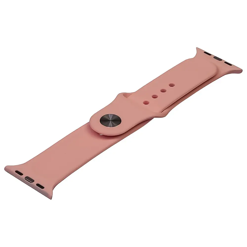 Силиконовый ремешок для Apple Watch Sport Band 42/44/45 мм размер L цвет 08 - фото 2