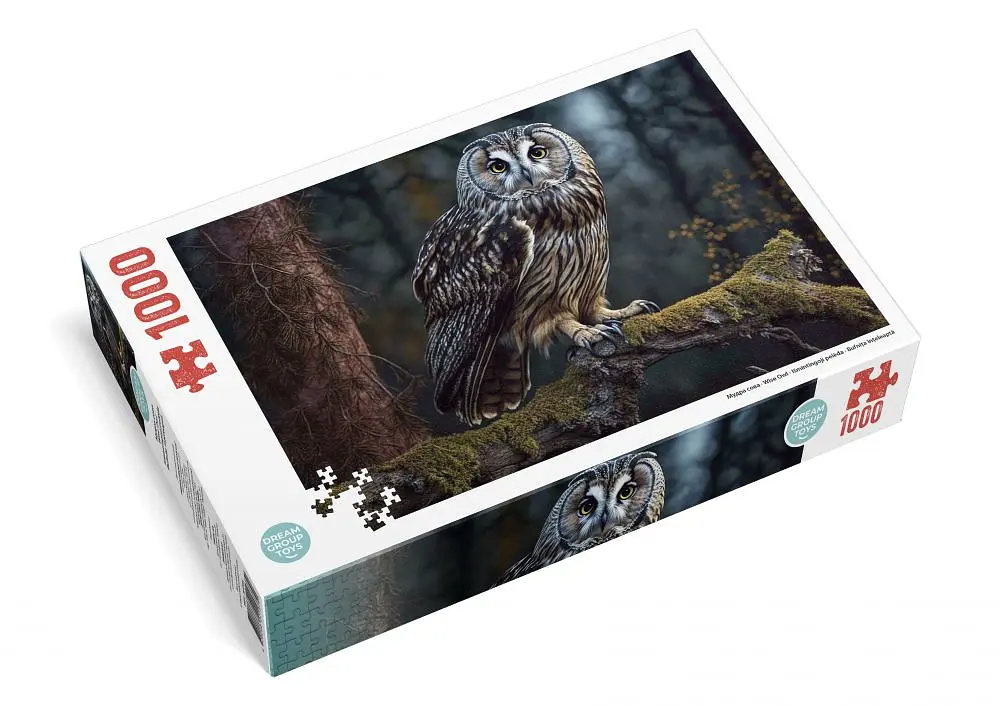 Пазл "Мудра сова" 1000 елементів TRFL_B/OWL DGT-PUZZLE, в коробці (4820266221379) - фото 5