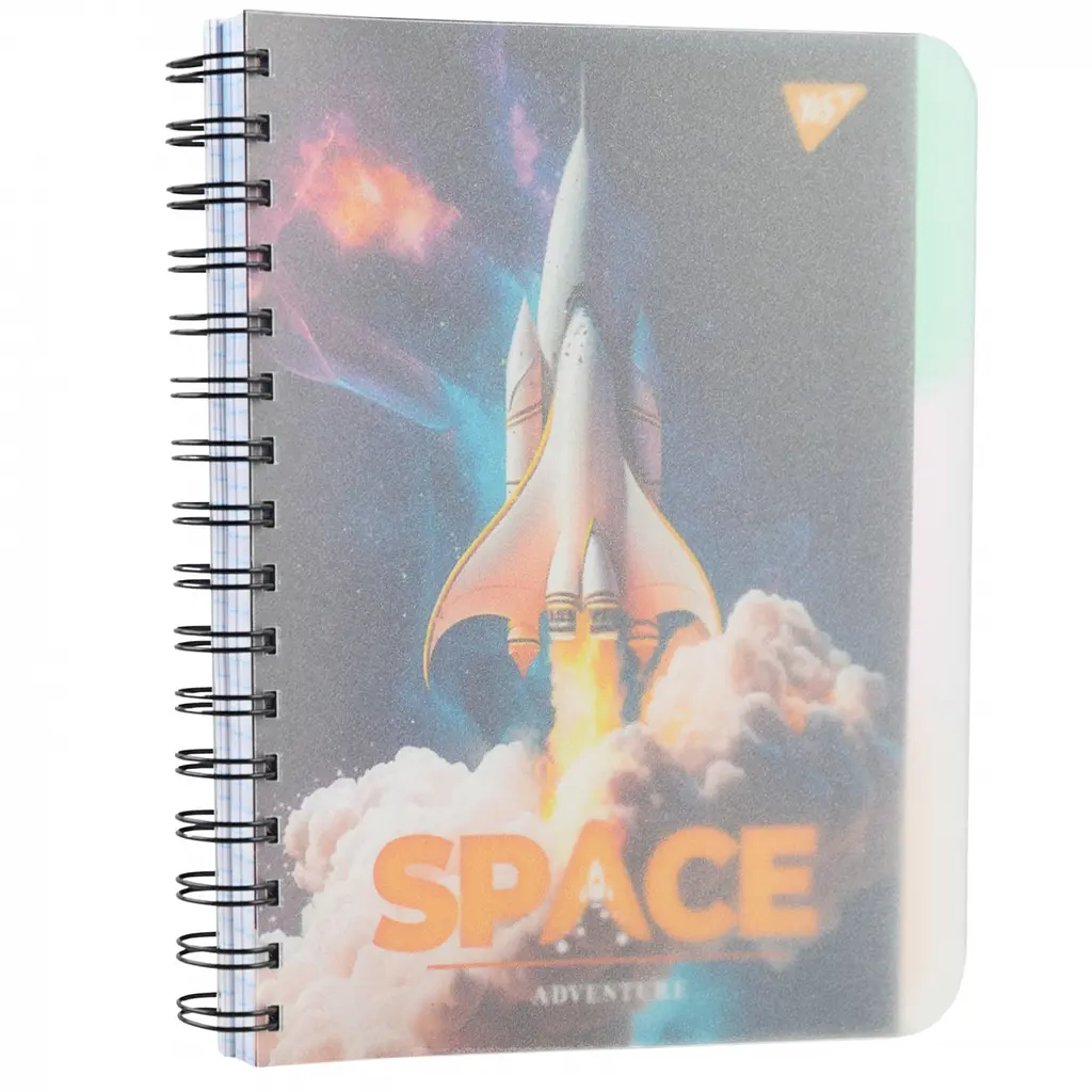 Зошит для записів Yes Space adventure А5 144 аркуші пластикова обкладинка 3 шт. (681955) - фото 2