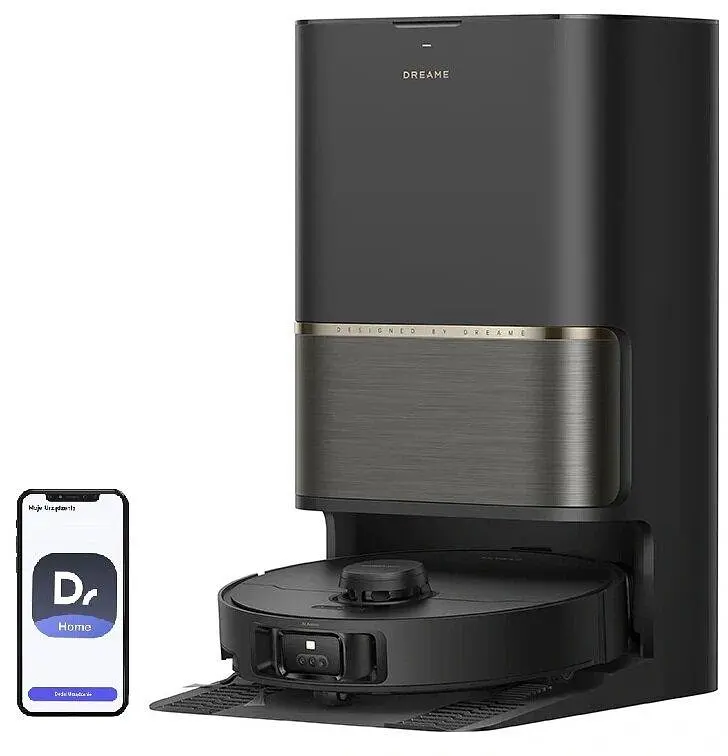 Робот-пилосос з вологим прибиранням Dreame L50s Pro Ultra Black (RLL88HE-Bl)