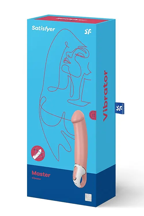 Вібратор Satisfyer Master Реалістичний, 23.5см - фото 2
