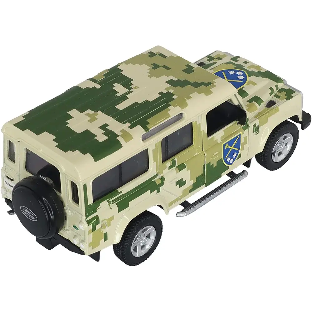 Машинка TechnoDrive серії Шеврони Героїв LAND ROVER DEFENDER "ОК "СХІД" - фото 5