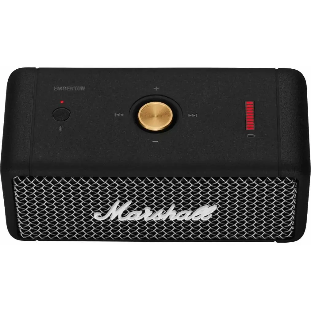 Портативна акустика Marshall Emberton Black bluetooth-колонка 1001908 (Asian Version) - фото 3