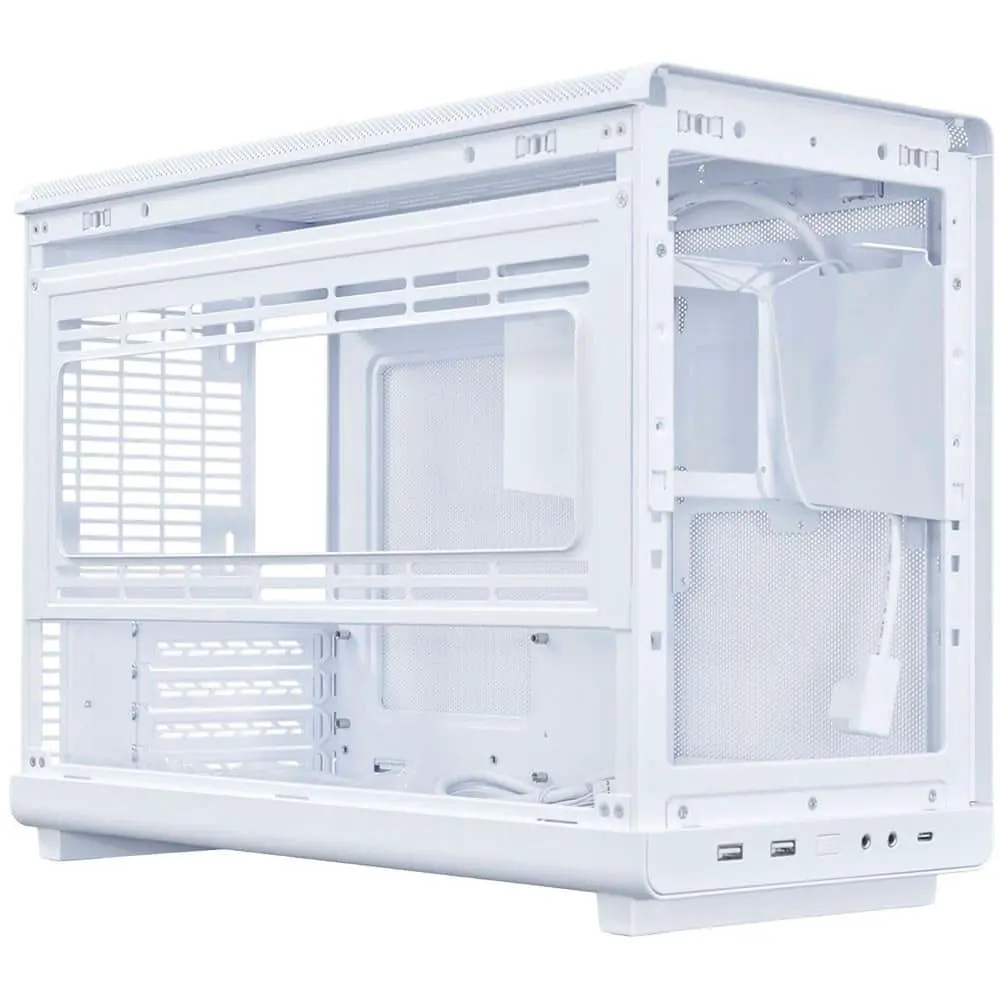 Корпус Lian Li A3 без БП (G99.A3W-WD.00) White/Wooden - фото 5