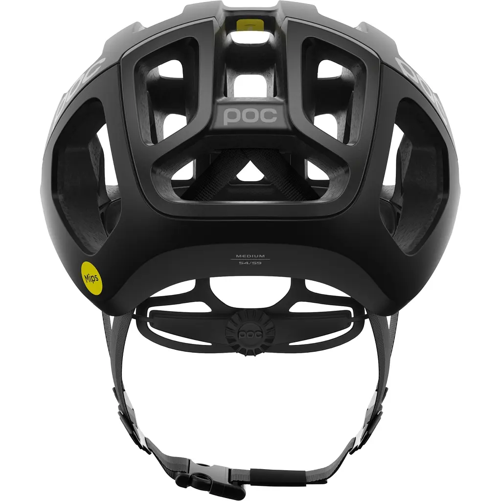 Велошолом POC Ventral Air MIPS 56-61 Чорний-Сірий - фото 5