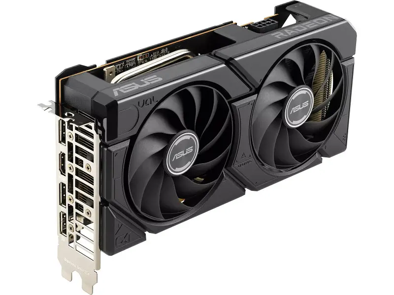 Видеокарта Asus Radeon RX 7600 Dual EVO OC (DUAL-RX7600-O8G-EVO) - фото 3