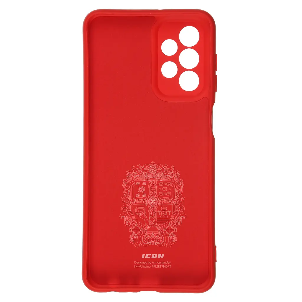 Чехол ArmorStandart ICON для Samsung A23 (A235)/A23 5G (A236) Camera cover Red (ARM61677) - фото 2