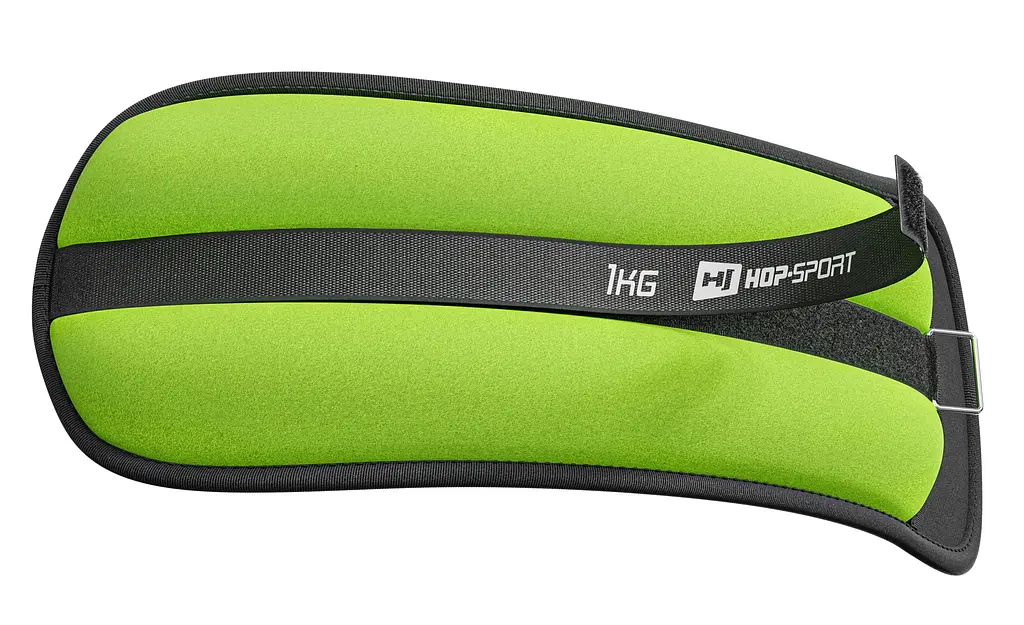Обважнювачі для ніг та рук Hop-Sport HS-S002WB 2х1кг зелені - фото 2