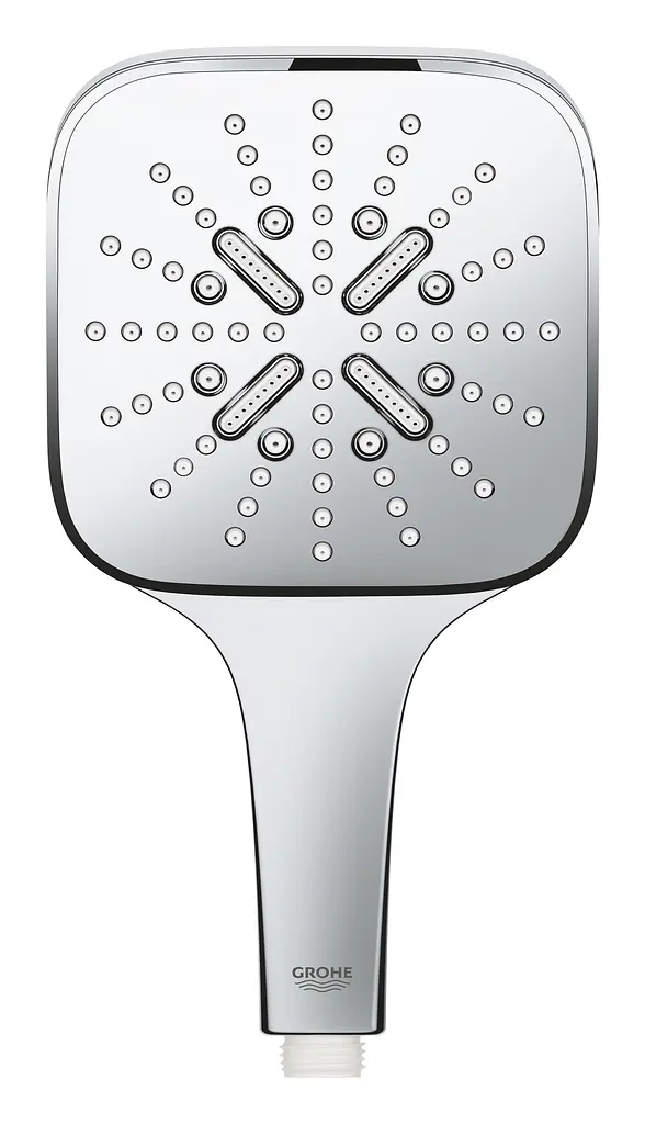 Ручний душ Grohe Rainshower 130 Cube 3 режими 26582000, Хром - фото 3