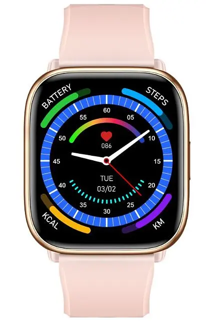 Смарт-годинник Gelius GP-SW014 (Amazwatch GTi) Gold Rose - фото 13
