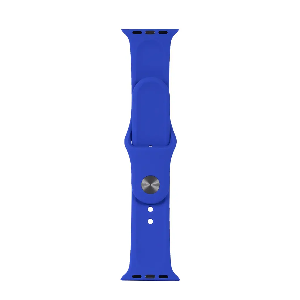Ремінець Silicone Apple Watch 42/44/45/46/49 мм Deep Blue S (3) (3) - фото 2