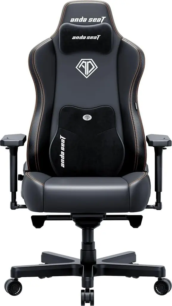 Ігрове крісло Anda Seat Kaiser 3E Black PVC Size XL (AD23YC-XL-08-B-PV/C-B01) - фото 3