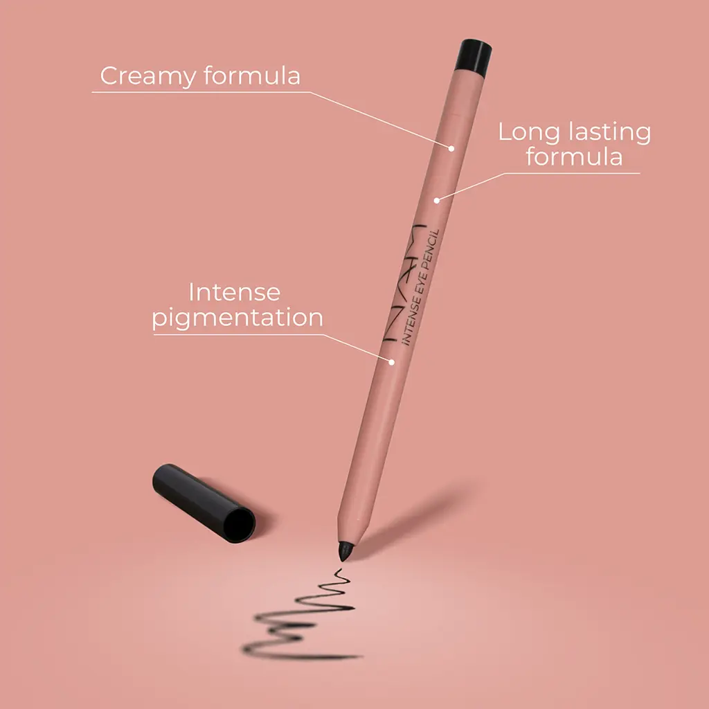 Карандаш для глаз NAM Intense Eye Pencil Black 1.14 г - фото 3
