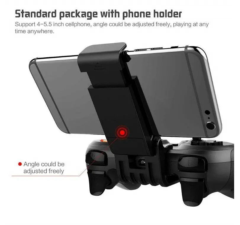 Геймпад Bluetooth джойстик для смартфона iPega PG9078+BT Ninja PC/Android Black - фото 3
