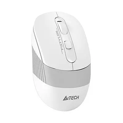 Компьютерная мышка A4Tech FB10CS Wireless/Bluetooth Grayish White (4711421967730) - фото 5