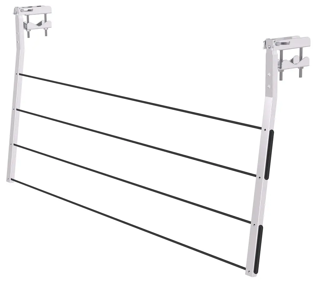 Сушарка для білизни навісна Colombo Balcony with clamps (STZAN2) - фото 3