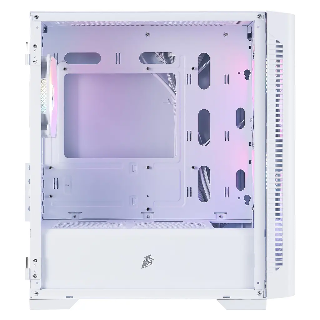 Корпус 1stPlayer D4-M-WH-2F1P-W-1F1-W White (D4-M-WH-2F1P-W-1F1-W) - фото 6